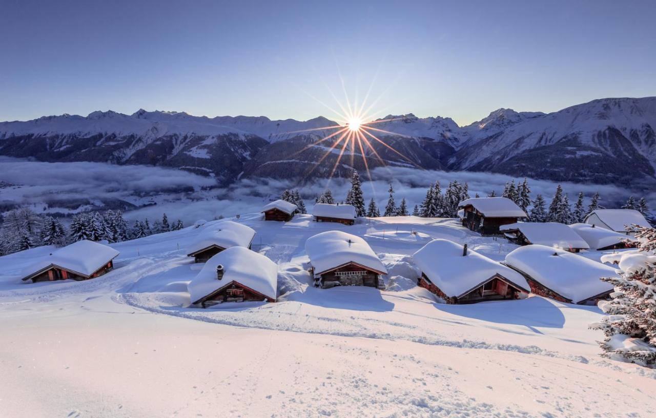 Villa Alphuette Bielerchaeller Fiesch Esterno foto