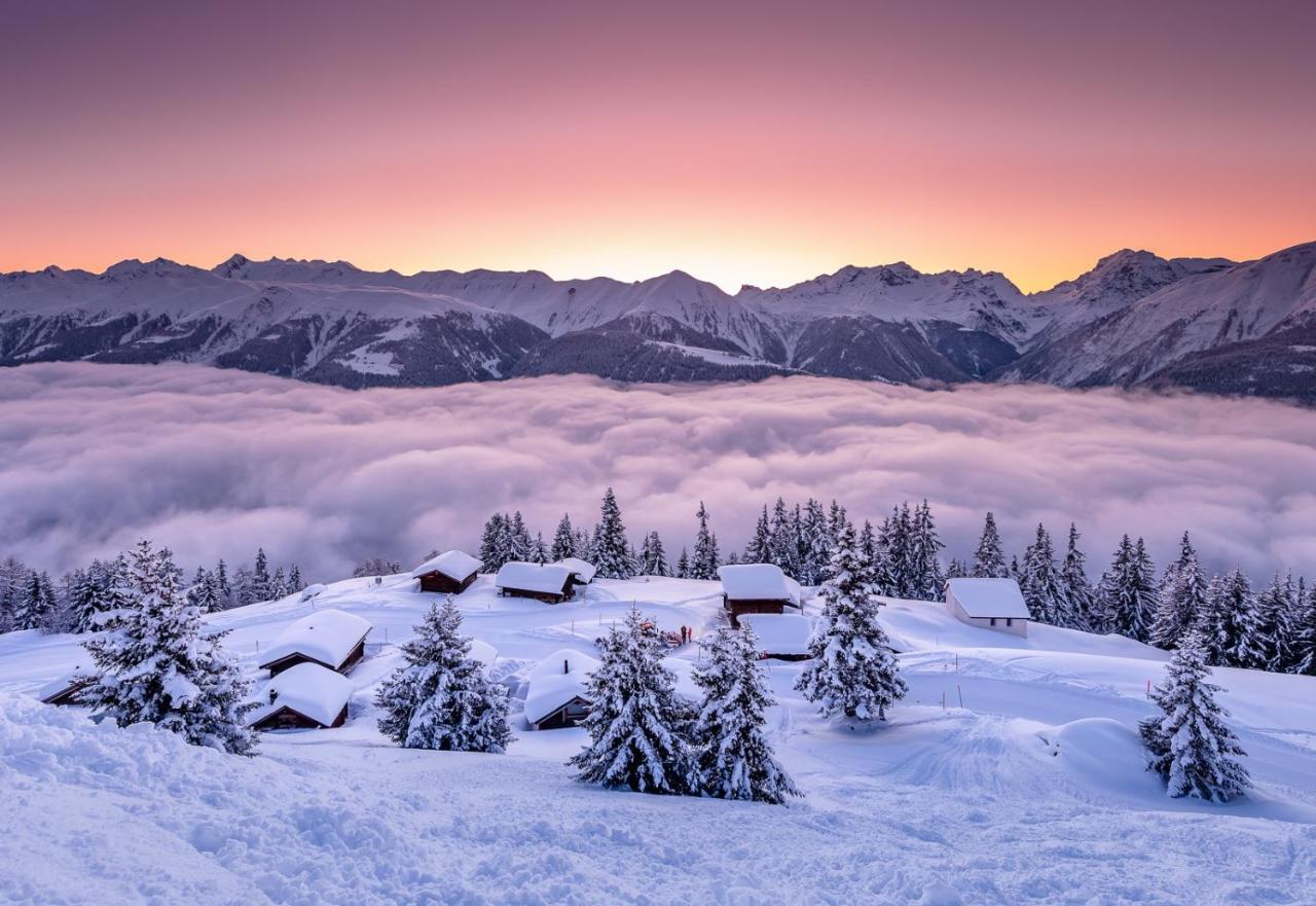 Villa Alphuette Bielerchaeller Fiesch Esterno foto